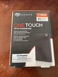 Зовнішній жорсткий диск Seagate із паролем 2.5" USB 1.0TB One Touch with Password (STKY1000400) - мініатюра 4