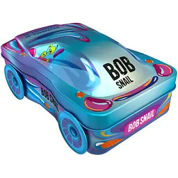Подарунковий бокс Bob Snail Блакитний №1 – машинка з іграшкою та стікером 112 г