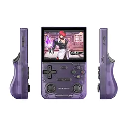 Портативна ігрова консоль Kinhank K36 (R36S) Handheld 64GB (фіолетова) + 16000 відеоігор - мініатюра 4