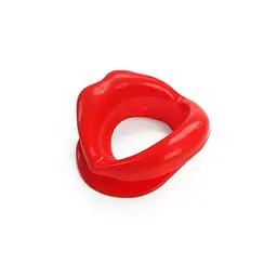 Кляп у формі губ Art of Sex - Gag lip, Червоний - мініатюра 2