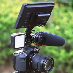 Адаптер кронштейн Ulanzi Vijim Metal Triple Cold Shoe Mount UV-2132 PT-12 Black - мініатюра 5