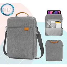 Сумка на плече BeCover для планшета/ноутбука до 13" Gray (711862) - мініатюра 4