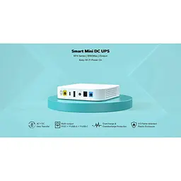 ДБЖ Marsriva DC UPS для роутерів KP4 3xDC+USB+USB-C OUT, 5V/9V/12V 18W 10000 mAh (36Wh) Li-Ion - мініатюра 9