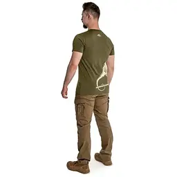 Футболка Helikon-Tex Full Body Skeleton Olive Green S - мініатюра 2