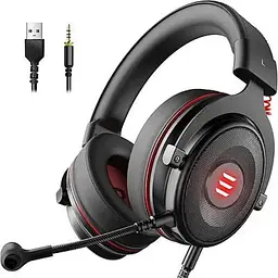 Навушники ONEODIO EKSA E900 PRO 7.1 USB Black (2903598311) - мініатюра 2