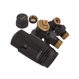 Комплект для підключення радіатора Koer 1/2" кутовий з термоголовкою SET-24 KR5283 - мініатюра 2