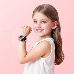 Дитячий смарт-годинник Hoco Y106 4G Pink [165949] - мініатюра 4