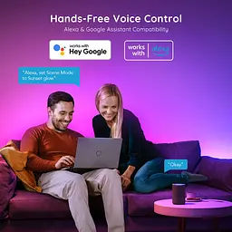 Уцінка. Стрічка світлодіодна розумна Govee H618С LED Strip Ligh 10 м RGBIC WI-FI/Bluetooth біла (H618C3D1)  - мініатюра 4