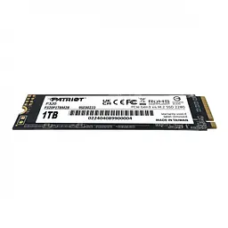 SSD диск M.2 Patriot P320 1TB NVMe 2280 Gen3.0 x4 3D TLC P320P1TBM28 - мініатюра 4