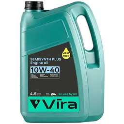 Моторна олива VIRA Semisynthetic Plus 10W-40 4,5 л (VI0357)