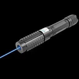 Лазерна указка YX-B015 Laser (5 насадок) Синій промінь - мініатюра 5