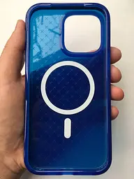 Протиударний чохол Tech21 Evo Check MagSafe для iPhone 14 Pro Max (6.7") Classic Blue - мініатюра 7