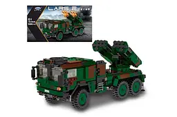 Конструктор "РСЗВ Lars-2" 986дет XB-06048 (Р) р.54 x 8 x 39см