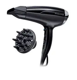 Фен Remington Pro-Air Shine, 2300Вт, 3 режими, дифузор, турмалінова іоніз-я, хол. обдув, чорний - мініатюра 2