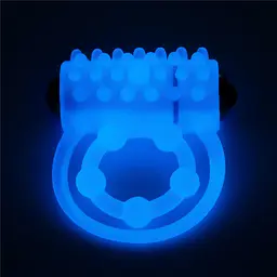 Віброкільце для члена Lumino Play Vibrating Penis Ring, світиться у темряві LOVETOYS 66-LV343216 103657 - мініатюра 9