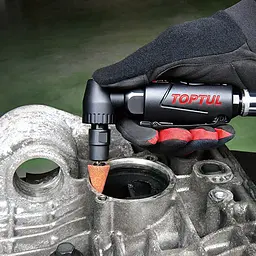 Зачисна машина пневматична кутова 1/4", 6mm 18000об/хв Toptul KASD0818 - мініатюра 3