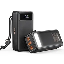 УМБ VEGER Built-in LED Flash 56000mAh 202,2Wh 3.7V Black (VG-W5001C) - мініатюра 4