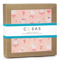 Пелюшка муслінова 80x100 Bunny COSAS (4822052230060)