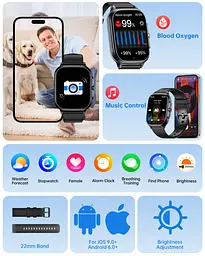 Годинник Oukitel V7 Pro Black - мініатюра 6