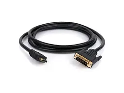 Кабель Vinga HDMI to DVI 24+1 1.8m (VCPHDMIDVI1.8) - мініатюра 2