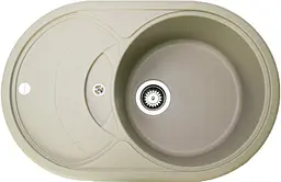 Кухонна мийка Adamant Shell 770x495x200 Sand сахара 242223, Sand