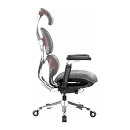 Крісло ігрове GT Racer X-819 Gray (X-819 Fabric Wood Gray) - мініатюра 4