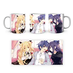 Кружка GeekLand Рандеву з життям Date A Live Тока Ятогамі, Сідо Іцука і Мукуро Хошимія DAL.02.15 - мініатюра 4