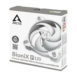 Кулер до корпусу Arctic BioniX P120 - Grey/White (ACFAN00167A) - мініатюра 6
