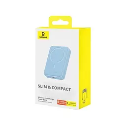 Зовнішній MagSafe акумулятор Baseus Magnetic Bracket Mini 10000mAh 20W (P10059001313-00) - мініатюра 4
