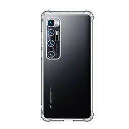 Прозрачный чехол для Xiaomi Mi 10 Ultra с защитой камеры и усиленными бортами, тонкий, силиконовый, бесцветный, ударопрочный, противоударный бампер с закрытой камерой, ArmorStandart (ARM57390)