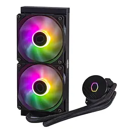Система охолодження для комп’ютерного процесора Cooler Master MasterLiquid 240L Core MLWD24M-A18PZ-R1 RGB/Black - мініатюра 4