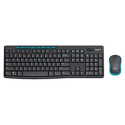 Бездротовий комплект миші та клавіатури Logitech Wireless Combo MK275 / USB 2.4 ГГц / 10 метрів / Чорний (920-008535)
