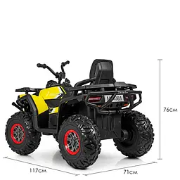 Дитячий електромобіль Квадроцикл Bambi Racer M 4081EBLR-2-6 до 50 кг - мініатюра 2