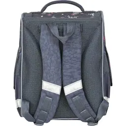 Портфель Bagland з ліхтариками Успіх 12 л. сірий 210к (00551703) (80213835) - мініатюра 2