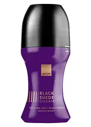 Дезодорант-антиперспірант Avon з кульковим аплікатором Black Suede Charm для нього