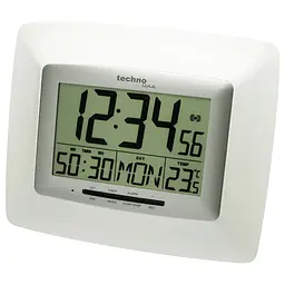 Годинник настінний Technoline WS8100 White/Silver (WS8100), Білий