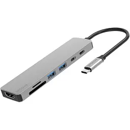 USB-хаб Proove Iron Link 7-in-1 (HBIL00222004) [125133] - мініатюра 1