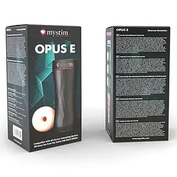 Mystim Opus E Donut - Мастурбатор для електростимулятора, 17х2.5 см - мініатюра 5