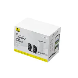 IP-камера відеоспостереження Baseus Security N1 Plus Outdoor Camera 2K 2-Cam Kit S0TY002132 White - мініатюра 4