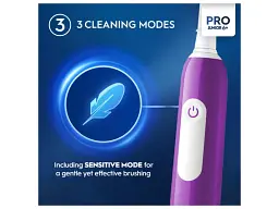 Електрична зубна щітка ORAL-B D305 Pro Junior 6+ Purple - мініатюра 2