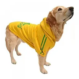Толстовка для собак "ADIDOG" жовтий 4 Multibrand zoo0005746 - мініатюра 2