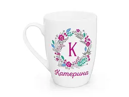 Чашка KVARTA Капучино 360мл Катерина 2407
