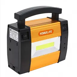 Кемпінговий акумуляторний ліхтар LM-367 (COB + 3xLamp) + сонячна панель + Power Bank (1 режим) - мініатюра 5