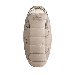 Спальний мішок Naturehike PS300 NH20MSD03 Правий (95х230см) Бежевий - мініатюра 5