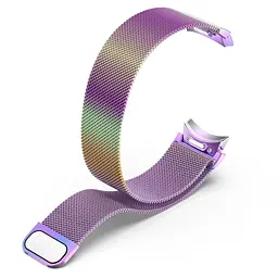 Ремінець для Samsung Galaxy Watch 4 40mm - Colorful ширина кріплення 20мм металевий Watchbands Milanese Button (W42-4WB67907141) - мініатюра 5