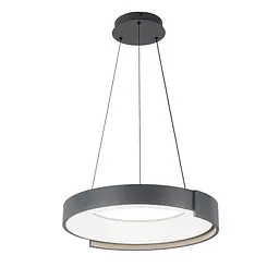 Люстра стельова LED Levistella 781P3167 (500) GY, 74W, 3000-6000K, сірий метал, сучасний стиль - мініатюра 2