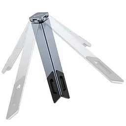Підставка для ноутбука HOCO HD9 Action metal folding notebook holder сіра - мініатюра 7