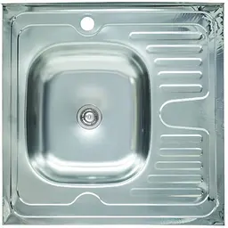 Кухонна мийка Platinum 6060 L 0,4/120 мм (SP000000411)