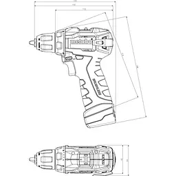 Дриль-шуруповерт Metabo PowerMaxx BS BL (601721500) [119775] - мініатюра 3