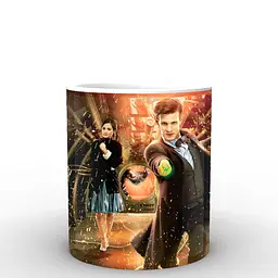 Кухоль GeekLand Doctor Who та Клара Освальд DW.02.058 330 мл білий - мініатюра 2